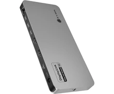 Carruzzo ICY BOX IB-DK7402-C31 Vielinis USB 3.2 Gen 2 (3.1 Gen 2) Type-C Juoda, Antracitas