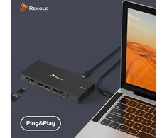 Šakotuvas Stotis / replikatorius Triton REAGLE USB-C (RHUB93C)