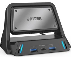 Stotis / replikatorius Unitek Pro for Steam DeckaTM 100W 8K USB-C (D1097A)