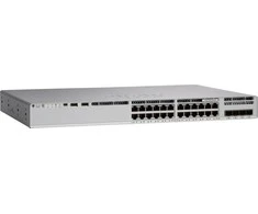 Šakotuvas CISCO Catalyst 9200L 24 prievadų duomenų 4x10G uplink perjungimo tinklo pagrindai