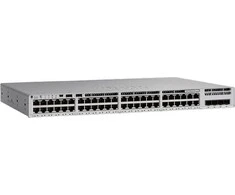 Šakotuvas CISCO Catalyst 9200L 48 prievadų PoE+ 4x10G uplink Switch Network Essentials