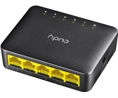 Šakotuvas Tinklo Įranga - Cudy Jungiklis GS105D 5-Port 1Gbps 95x60x90mm