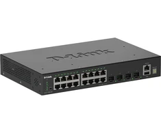 Šakotuvas D-Link 16-Port Gigabit Stackable Smart Managed Switch | D-Link