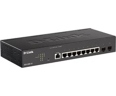 Šakotuvas D-LINK 10 prievadų Gigabit PoE valdomas jungiklis