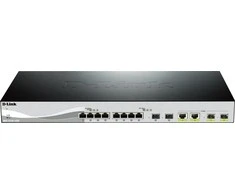 Šakotuvas Tinklo Įranga - D-Link DXS-1210-12TC 12-Port 10GbE Jungiklis 240 Gbit/s