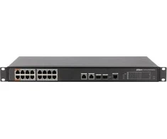 Dahua Technology Switch DAHUA PFS4218-16ET-190 (16x 10/100Mbps, 2x 10/100/1000Mbps)