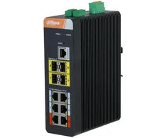 Šakotuvas Switch Dahua Technology Przemysłowy 6-portowy + 4X SFP Dahua (IS4410-6GT-120)