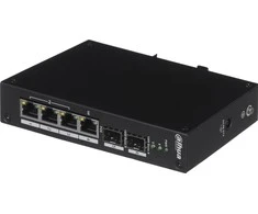 Šakotuvas Dahua Technology PFS3206-4P-96 tinklo komutatorius Valdomas L2 Fast Ethernet (10/100) Juoda Maitinimas per Eternetą (PoE)