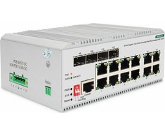Šakotuvas Digitus DN-651139 tinklo komutatorius Valdomas L2 Gigabit Ethernet (10/100/1000) Pilka