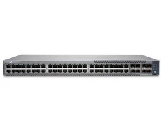 Šakotuvas „Juniper EX4100-F-48P Extreme Networks“ tinklo jungiklis, „PoE“ palaikymas, 1U, pilkas