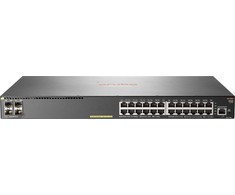 Šakotuvas Hewlett Packard (HP) ARUBA 2930F 24G PoE + 4SFP JL261A jungiklis