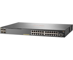 Šakotuvas Hewlett Packard (HP) ARUBA 2930F 24G PoE + 4SFP JL261A jungiklis