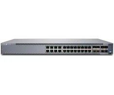 Šakotuvas Juniper Networks Jungiklis Juniper tinklo jungiklis Nevaldomas PoE palaikymas 1U Pilkas (EX4100-24T)