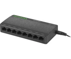 Šakotuvas LANBERG DSP1-1008 Switch DSP1-1008 8-Port 1GB/S Desktop