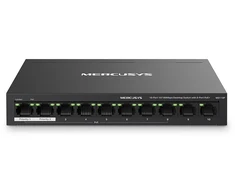 Šakotuvas „Mercusys“ komutatorius su valdomu greituoju Ethernet (10/100) tinklo komutatoriumi, palaikančiu „PoE“ (MS110P)