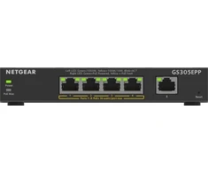 Šakotuvas NETGEAR 5PT GE Plus jungiklis W/HI-PWR POE+