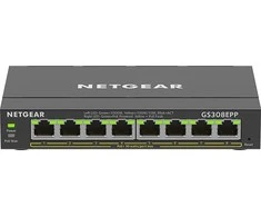 Šakotuvas Jungiklis NETGEAR 8x GE GS308EPP-100PES