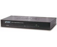 8-prievadų Gigabitinis interneto tinklo šakotuvas Planet GSD-805-EU
