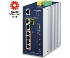 Šakotuvas Switch Planet IP30 Industrial L2+/L4 4-Port