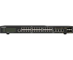 Šakotuvas Switch Qnap QSW-M2130P-2C2S26T Mgmt Switch 24x 2.5Gb