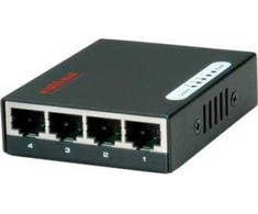 Šakotuvas Switch Roline Gigabit Ethernet kieszonkowy 4 porty