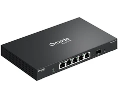 Šakotuvas TP-LINK ES206XPP-M2 Omada 5 prievadų 2.5G BASE-T ir 1 prievado 10GE SFP+ lengvai valdomas komutatorius su 4 prievadų PoE++ | TP-LINK