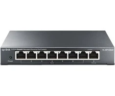 Šakotuvas TP-Link Easy Smart jungiklis RP108GE (7xGbE pasyvus PoE įėjimas, 1xGbE pasyvus PoE išėjimas)