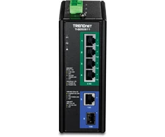 Šakotuvas Switch TRENDnet 6-Port Industrial 2.5G PoE++ Nie zarządzany 2.5G Ethernet (100/1000/2500) Obsługa PoE Juodas (TI-BG50611)