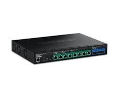 Šakotuvas Switch TRENDnet TPE-7124SBF 12-Port Switch 720W 10G PoE++ Web Smart Switch