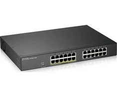 Šakotuvas ZYXEL GS1900-24EP, 24 PORT GBE L2, 12 PORT POE SMART SWITCH, MONTAVIMAS, 130 W (5 M. GARANTIJA)