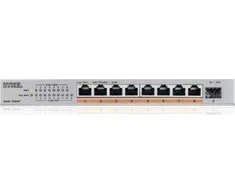 Šakotuvas ZYXEL XMG-108 8 PORTS 2,5G + 1 SFP+, 8 PORTS 100W TOTAL POE++ DESKTOP MULTIGIG UNMANAGED DESKTOP SWITCH (2Y WARRANTY)