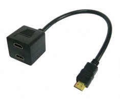 Techly Video Splitter Cable Hdmi M