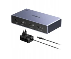 Šakotuvas Ugreen HDMI skirstytuvas CM694 1x2, 8K, 60Hz (juodas)