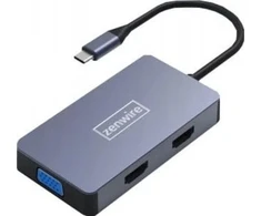 Šakotuvas Stotelė/replikatorius Zenwire USB-C 5w1 (HV501)