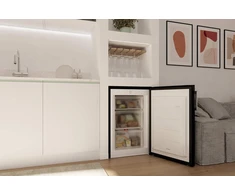 Šaldiklis Candy City Mini Šaldiklis 300 90 L, aukštis 86 cm, juodas - Saldetava CNUQ2L58EBH (8059019103099)