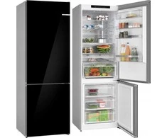 Bosch Serie 6 KGN49LBCF fridge-šaldiklis Freestanding 440 L C Juodas