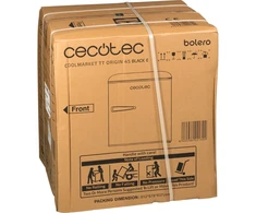 CECOTEC Bolero Cool-Market TT Origin 45 Juodas E šaldytuvas