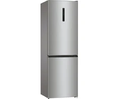 Gorenje | Šaldytuvas | NRK6192AXL4 | Energy efficiency class E | Free standing | Combi | Height 185 cm | No Frost system | Šaldytuvas net capacity 204 L | Šaldiklis net capacity 96 L | Ekranas | 38 dB | Stainless Steel