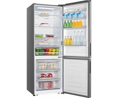 Laisvai pastatomas, Šaldytuvas su šaldikliu apačioje Gorenje NRK720CAXL4, Automatinis atitirpinimas