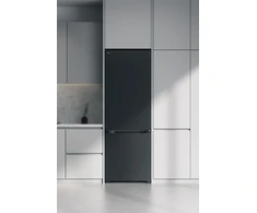 Šaldytuvas LG GBBS322CEV, C, Laisvai pastatomas, Kombinuotas, Aukštis 2,03 m, Grynasis šaldytuvo tūris 262 l, Grynasis šaldiklio tūris 113 l, Juoda
