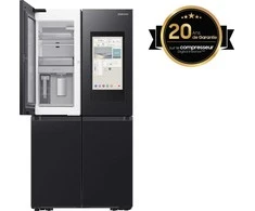 Šaldytuvas Samsung RF65DG9H0EB1, juodos spalvos