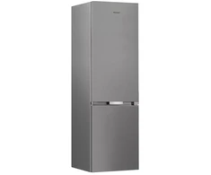 Whirlpool Šaldytuvas | WHK 25404 XP4E | Energy efficiency class E | Free standing | Combi | Height 203.5 cm | No Frost system | Šaldytuvas net capacity 249 L | Šaldiklis net capacity 106 L | 37 dB | Sidabrinis
