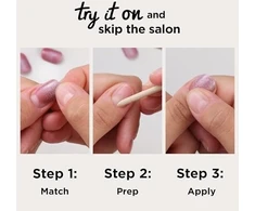 Sally Hansen „Salon Effects“ dirbtiniai nagai 001 „Only Have Ice For You“, 30 vnt.