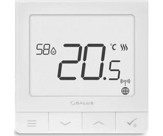 Salus bezvadu termostats Quantum SQ610RF, programmējams, balts