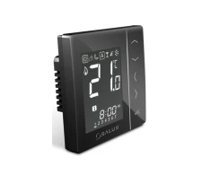 Salus bezvadu termostats VS10BRF 230V, programmējams, iebūvējams, juodas