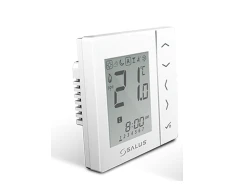 Salus bezvadu termostats VS10WRF 230V, programmējams, iebūvējams, balts