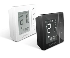 Salus VS20WRF belaidis 4 viename skaitmeninis kambario termostatas, maitinamas baterijomis, baltas