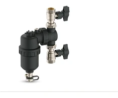 Samee Paketas kampinių vožtuvų su filtru dvifunkciniam dujiniam katilui su magnetiniu separatoriumi (magnetinis separatorius 3/4 su uždarymo vožtuvu, kampinis vožtuvas su filtru 1/2, kampinis vožtuvas 3/4, kampinis vožtuvas 1/2, tarpinių rinkinys)