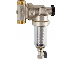 Samee Samee magnetinis separatorius su filtru ir sukamąja galvute GW 3/4" - GZ 1", skirtas centrinio šildymo įrenginiams T5 T000005