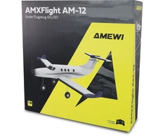 Valdomas lėktuvas Amewi AMXFlight AM-12 450mm 6G/3D 6 kanalų RTF 14+